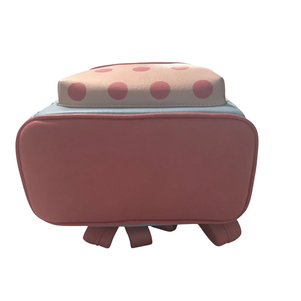 Loungefly Pixar Toy Story Bo Peep Polka Dot Scalloped Mini Backpack Blue Pink